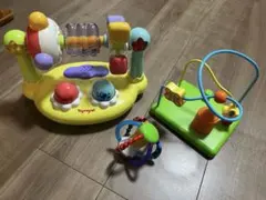 toyroyal まわしてくるくる（ジャンク品）　ループトイ他　知育玩具セットのサムネイル
