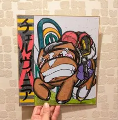 宝塚記念【メイショウタバル】ミニキャラ♪競走馬色紙イラスト♪競馬