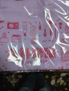 女神降臨　トートバッグ　パープル