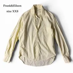 Frank&Eileen 長袖 スキッパー シャツ USA製 薄イエローのサムネイル