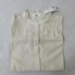 新品フリルブラウス　M