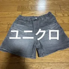 ユニクロ　デニムショートパンツ　150cm