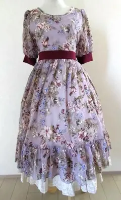 Victorian maiden ゴブラン柄 JSK ボルドー ローズ - メルカリ