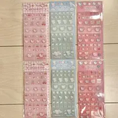 キティ　タイルシール　６枚セット
