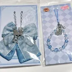 【新品】氷帝学園中等部　マルチリボンチャーム　ビーズストラップ　新テニスの王子様