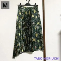 TARO HORIUCHI・アシンメトリープリーツロングスカート(M :2)のサムネイル