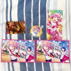 【鳳えむ】5点セット 新品・未開封・未使用 缶バッジ 栞 ポストカード カード