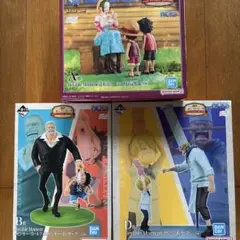 一番くじ ワンピース ROAD TO DAWN-冒険への軌跡- 3個セット