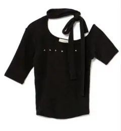 andmary Nana ribbon oneshoulder tops - メルカリ