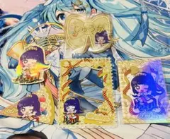 プリパラ　ステッカー　ネームバッチ　特典　カードケース　しゅうか
