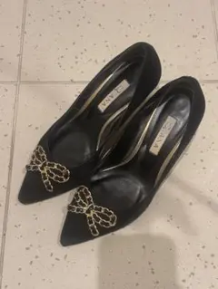 DIANA パンプス　リボン