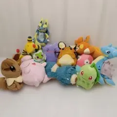 ポケモン プライズぬいぐるみ まとめ売り 12点セット