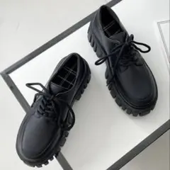 ローファー 厚底 厚底シューズ SHEIN