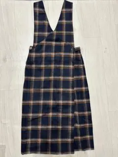 COTORICA チェック ジャンパースカート ジャンスカ M  ar0041
