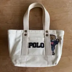 ★Poloベア★ミニ トート バッグ