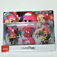 新品 amiibo タコトリプルセット スプラトゥーンシリーズ アミーボ 114