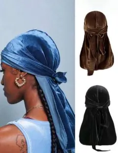 今だけ価格！ベルベット　Durag ドューラグ　ブラック