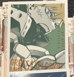 ヒロアカ 原画展 ワンシーンカードコレクション 爆豪勝己