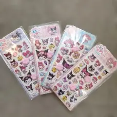 B335即日発送　 クロミマイメロディ　肉球シール　肉球ステッカー