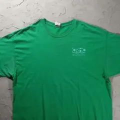 GILDAN Tシャツ 企業ロゴ　ワンポイント　グリーンのサムネイル