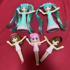 リカちゃん人形 5体セット　ハッピーセット