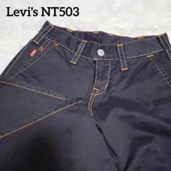 【美品】Levi's リーバイス NT503 ブラック デニム ワークチノパンツのサムネイル