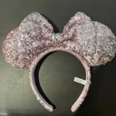 ミニーマウス風カチューシャ ピンク系