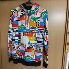 希少 激レア 廃盤 総柄 PUMAパーカー