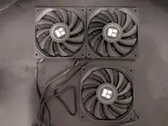 薄型120mmファン3枚セット＋pwm分岐ケーブル