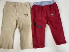 ミキハウス　プッチーくんパンツセット
