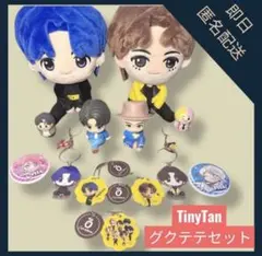 ✨TinyTan グッズセット ぬいぐるみ・キーホルダー・缶バッジ グクテテ