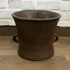 鋳銅製 火鉢 双耳 獣面文様 伝統工芸品 - メルカリ