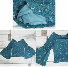 【西野カナ着用】オフショル花柄トップスのサムネイル