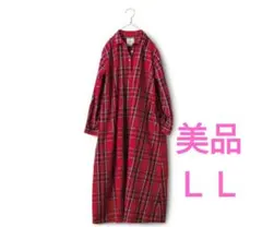 サニークラウズ【bonpon】 ponさんのタータン チェック ワンピース ＬＬ