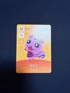 どうぶつの森 amiibo カード ももこ