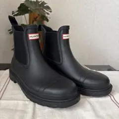 みなすけ様　HUNTER コマンドチェルシーブーツ　UK5（24㎝）サイドゴア