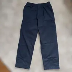 未使用品　ユニクロ　ストレッチイージーアンクルパンツ　Mサイズ　ネイビー