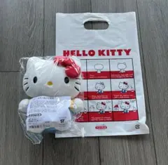 （新品）ハローキティ　kitty キティ　ぬいぐるみ　非売品　フコク生命
