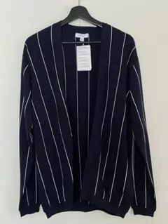 【未使用】UNITED ARROWS B&Y ストライプノーボタンカーディガン