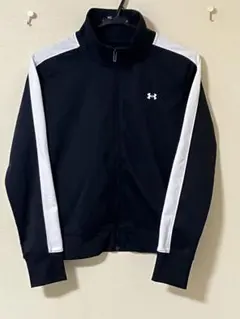 アンダーアーマー　Under Armour ジャージジャケット 黒/白