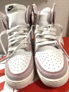 Nike ハイカットスニーカー ブルー/ホワイト/ピンク - メルカリ