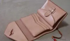 小銭入れ 折り畳み財布　レザークラフト用アクリル型セット