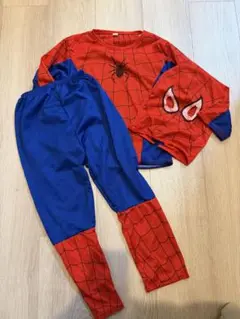 スパイダーマン コスチューム（サイズ100〜110）