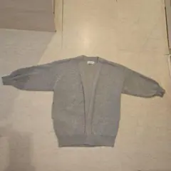 AZUL グレー カーディガン 五分袖