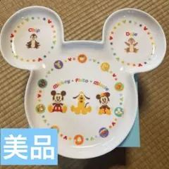 ディズニー ミッキー型 陶器プレート