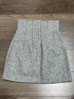 EMODA ツイードミニスカート グレーのサムネイル