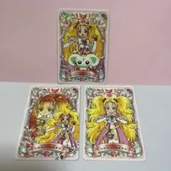 ふたりはプリキュアMAX Heart カード　シャイニールミナス　九条ひかり3枚