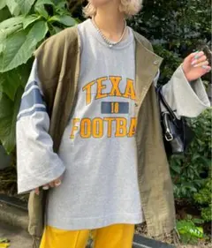 【HELLO.SANFRANCISCO】ピグメントフットボールBIGTEE