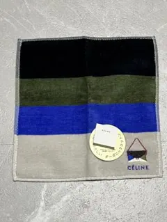 CÉLINE バッグ刺繍　タオルハンカチ