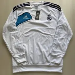 adidas レアル・マドリード 長袖シャツ スウェット 新品タグ付き